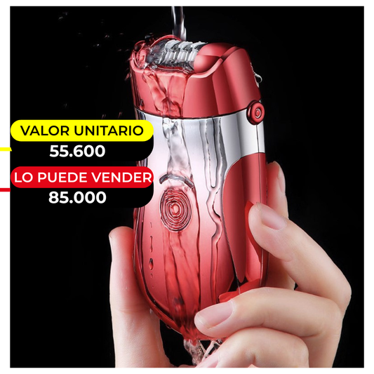 MAQUINA DEPILADORA ROJA X6UNDS - OMC-482