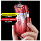 MAQUINA DEPILADORA ROJA X6UNDS - OMC-482