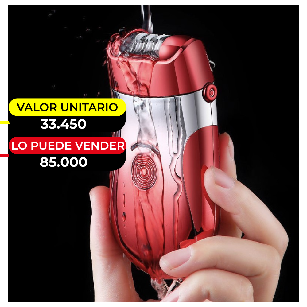 MAQUINA DEPILADORA ROJA X6UNDS - OMC-482