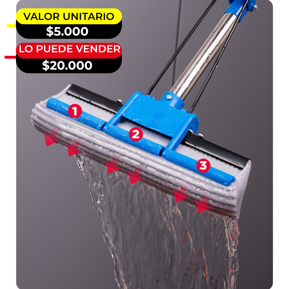 CABEZAL DE REPUESTO PARA TRAPERO - OMC-551