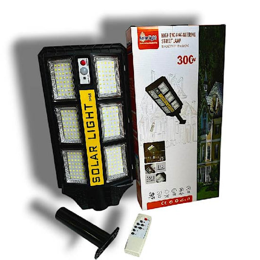 LUZ REFLECTORA CON PANEL Y SENSOR  300w-c X6UNDS - OMC-091