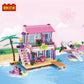 CASA DE  PLAYA BLOQUES DE CONSTRUCCION X6UNDS - 4515