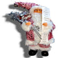 PAPA NOEL CON TRAJE ROSA 30CM X6UNDS - POC-2005