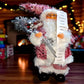PAPA NOEL CON TRAJE ROSA 30CM X6UNDS - POC-2005