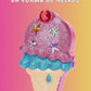 MAQUILLAJE EN FORMA DE HELADO FROZEN X6UNDS - HZ1118-1C