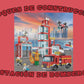 ESTACIÓN DE BOMBEROS BLOQUES DE CONSTRUCCIÓN  - 12486666