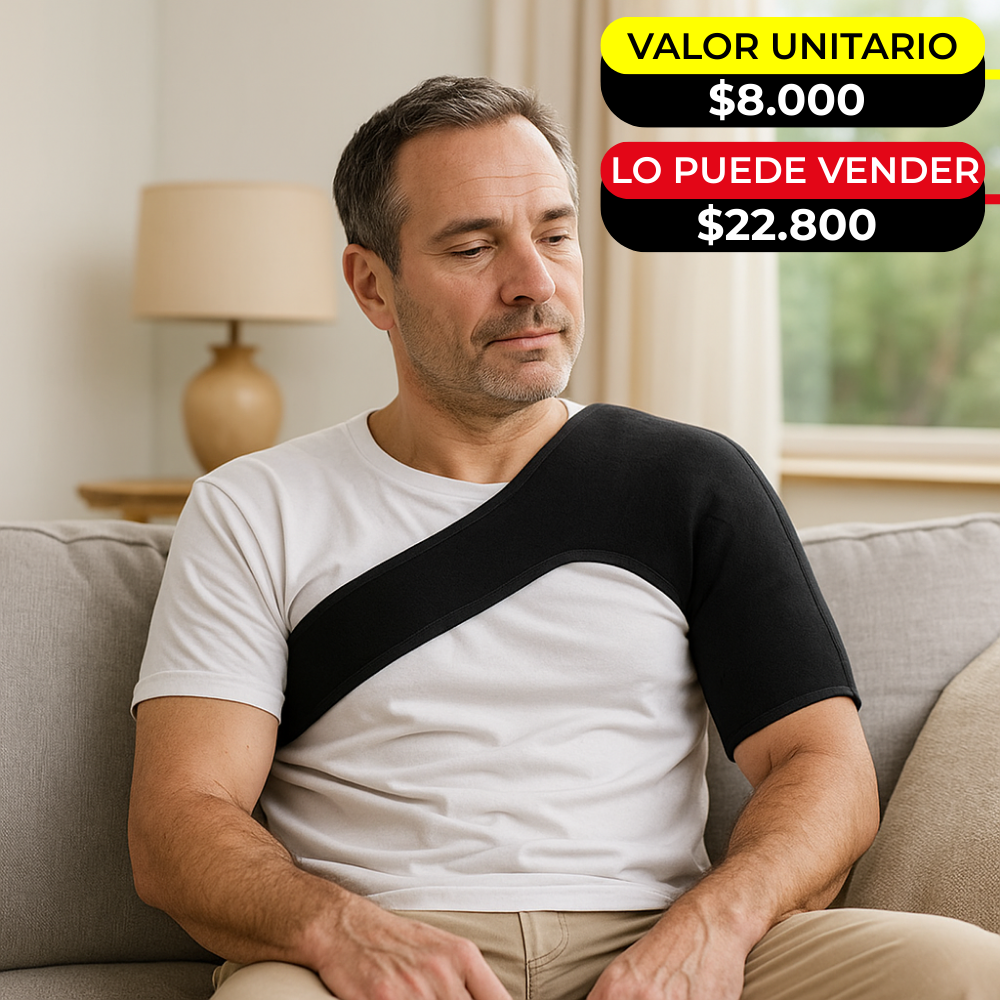 SOPORTE DE HOMBRO ORTOPEDICO X6UNDS