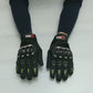 6 Guantes para Ciclistas con protección en los Nudillos ANTI DESLIZANTE