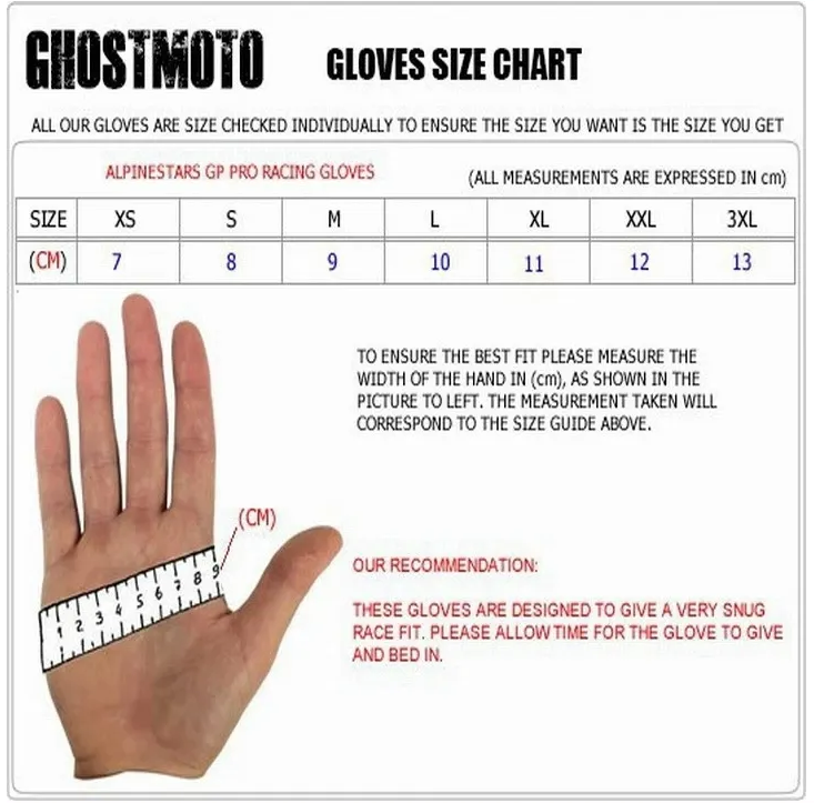 6 Guantes para Ciclistas con protección en los Nudillos ANTI DESLIZANTE