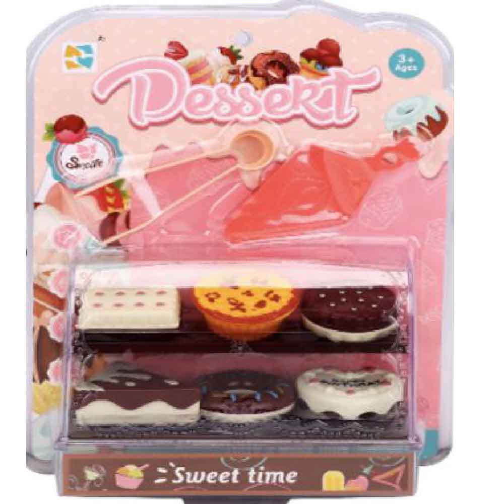 Set de postres de juguete x 6 unds -  2146566  699-17